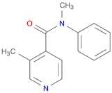 4-Pyridinecarboxamide, N,3-dimethyl-N-phenyl-