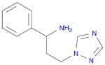 1-Phenyl-3-(1H-1,2,4-triazol-1-yl)propan-1-amine