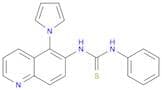 Thiourea, N-phenyl-N'-[5-(1H-pyrrol-1-yl)-6-quinolinyl]-
