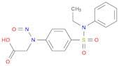 Glycine, N-[4-[(ethylphenylamino)sulfonyl]phenyl]-N-nitroso-