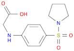 Glycine, N-[4-(1-pyrrolidinylsulfonyl)phenyl]-