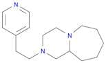 Pyrazino[1,2-a]azepine, decahydro-2-[2-(4-pyridinyl)ethyl]-