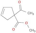 3-Cyclopentene-1-carboxylic acid, 1-acetyl-, methyl ester