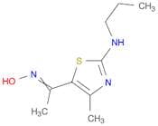 Ethanone, 1-[4-methyl-2-(propylamino)-5-thiazolyl]-, oxime