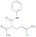 4-Hexenamide, 2-acetyl-5-chloro-N-phenyl-