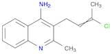 4-Quinolinamine, 3-(3-chloro-2-butenyl)-2-methyl-