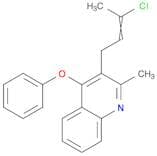Quinoline, 3-(3-chloro-2-butenyl)-2-methyl-4-phenoxy-