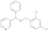 Pyridine, 3-[[(2,4-dichlorophenyl)methoxy]phenylmethyl]-