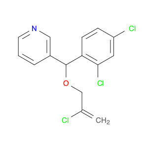 Pyridine, 3-[[(2-chloro-2-propenyl)oxy](2,4-dichlorophenyl)methyl]-