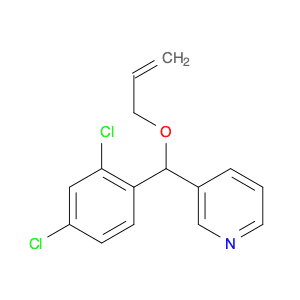 Pyridine, 3-[(2,4-dichlorophenyl)(2-propenyloxy)methyl]-