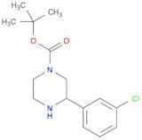 tert-Butyl 3-(3-chlorophenyl)piperazine-1-carboxylate