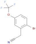 2-Bromo-5-(trifluoromethoxy)phenylacetonitrile