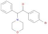 Ethanone, 1-(4-bromophenyl)-2-(4-morpholinyl)-2-phenyl-
