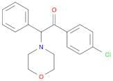 Ethanone, 1-(4-chlorophenyl)-2-(4-morpholinyl)-2-phenyl-