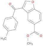 5-Benzofurancarboxylic acid, 3-(4-methylbenzoyl)-, methyl ester