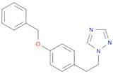 1H-1,2,4-Triazole, 1-[2-[4-(phenylmethoxy)phenyl]ethyl]-