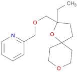 Pyridine, 2-[[(2-ethyl-1,8-dioxaspiro[4.5]dec-2-yl)methoxy]methyl]-