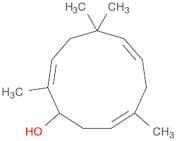 2,6,9-Cycloundecatrien-1-ol, 2,5,5,9-tetramethyl-, (E,E,E)-