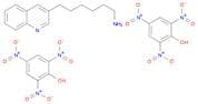 3-Quinolinehexanamine, compd. with 2,4,6-trinitrophenol (1:2)