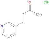 2-Butanone, 4-(3-pyridinyl)-, hydrochloride