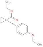 Cyclopropanecarboxylic acid, 1-(4-ethoxyphenyl)-, ethyl ester
