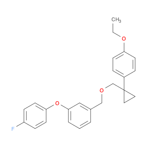 1-({[1-(4-ethoxyphenyl)cyclopropyl]methoxy}methyl)-3-(4-fluorophenoxy)benzene