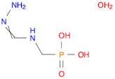 Phosphonic acid, [[(aminoiminomethyl)amino]methyl]-, monohydrate