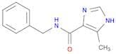 1H-Imidazole-4-carboxamide, 5-methyl-N-(phenylmethyl)-