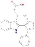 1H-Indole-3-propanoic acid, 2-(5-methyl-3-phenyl-4-isoxazolyl)-