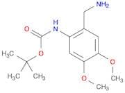 tert-butyl N-[2-(aminomethyl)-4,5-dimethoxyphenyl]carbamate