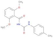 Benzamide, 2,6-dimethoxy-N-[[(4-methylphenyl)amino]carbonyl]-
