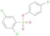 Benzenesulfonic acid, 2,5-dichloro-, 4-chlorophenyl ester