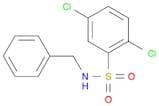 Benzenesulfonamide, 2,5-dichloro-N-(phenylmethyl)-