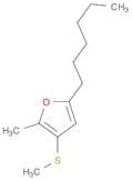 Furan, 5-hexyl-2-methyl-3-(methylthio)-