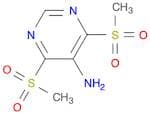 4,6-Bis(methylsulfonyl)pyrimidin-5-amine