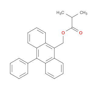 Propanoic acid, 2-methyl-, (10-phenyl-9-anthracenyl)methyl ester