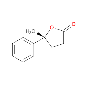 2(3H)-Furanone, dihydro-5-methyl-5-phenyl-, (R)-