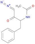 Acetamide, N-[3-diazo-2-oxo-1-(phenylmethyl)propyl]-