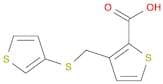 2-Thiophenecarboxylic acid, 3-[(3-thienylthio)methyl]-