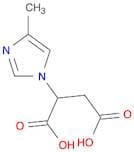 Butanedioic acid, (4-methyl-1H-imidazol-1-yl)-