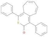 Cyclohepta[c]thiopyran-3(9H)-one, 1,4-diphenyl-