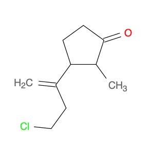 Cyclopentanone, 3-(3-chloro-1-methylenepropyl)-2-methyl-