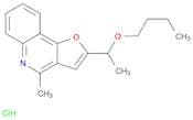 Furo[3,2-c]quinoline, 2-(1-butoxyethyl)-4-methyl-, hydrochloride