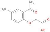 2-(2-Acetyl-4-methylphenoxy)acetic acid