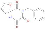 1-Oxa-6,9-diazaspiro[4.5]decane-7,8,10-trione, 9-(phenylmethyl)-
