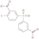 Benzene, 1-iodo-2-nitro-4-[(3-nitrophenyl)sulfonyl]-