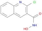 3-Quinolinecarboxamide, 2-chloro-N-hydroxy-