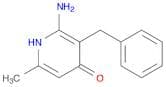 4(1H)-Pyridinone, 2-amino-6-methyl-3-(phenylmethyl)-