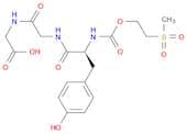 Glycine, N-[N-[N-[[2-(methylsulfonyl)ethoxy]carbonyl]-L-tyrosyl]glycyl]-