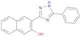 2-Naphthalenol, 3-(5-phenyl-1H-1,2,4-triazol-3-yl)-